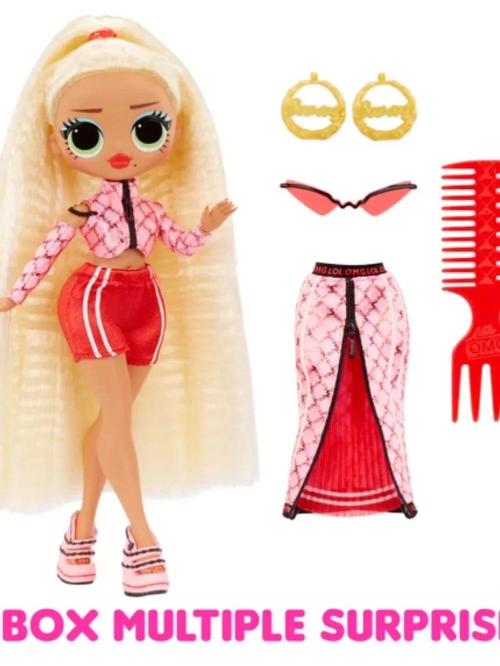 LOL Surprise OMG Swag Fashion Doll, Multiple Surprises and Accessories, Ages 4+